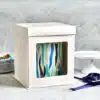 Funcakes tall cake box 26 x 26 x 29,4 cm - wit bij cake, bake & love 1