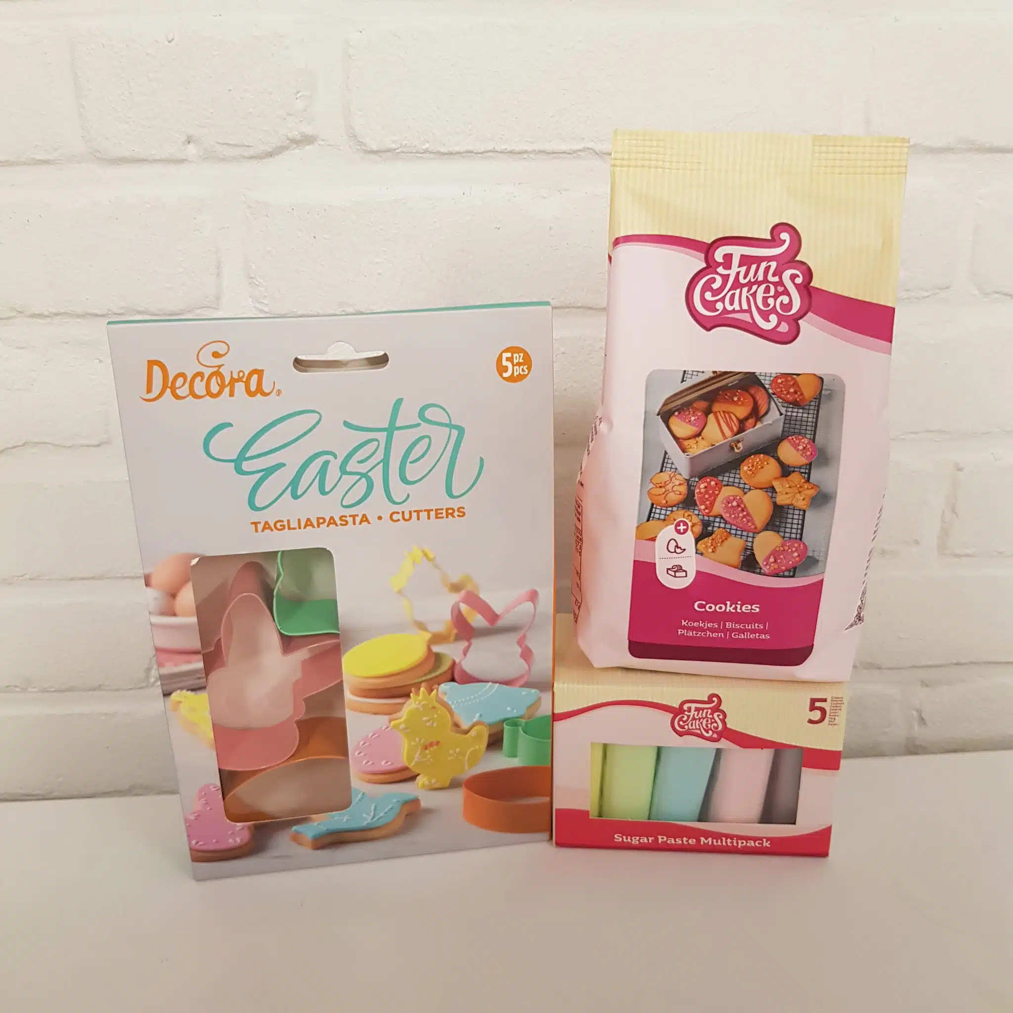 Paaskoekjes met fondant pakket bij cake, bake & love 5 Paaskoekjes met fondant pakket