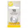 Wilton decorating tip #010 round carded bij cake, bake & love 1