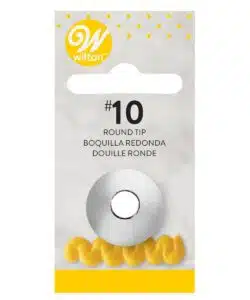 Wilton Decorating Tip #010 Round Carded