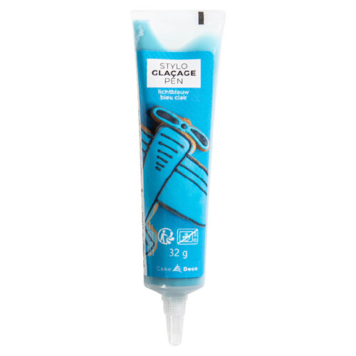 Cakedeco choco pen licht blauw 32 gram bij cake, bake & love 5