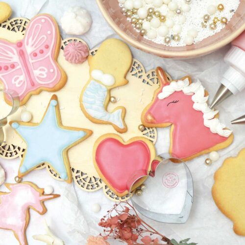 Scrapcooking cookie cutters unicorns set 16 bij cake, bake & love 9