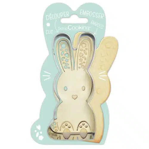 Scrapcooking cookie cutter & embosser nijntje