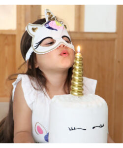 Scrapcooking candle unicorn horn xxl bij cake, bake & love 15