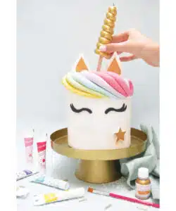 Scrapcooking candle unicorn horn xxl bij cake, bake & love 13