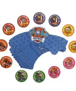Paw Patrol Cupcake Wrappers + Prikkers set van 12