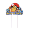 Pokemon ball happy birthday topper bij cake, bake & love 1