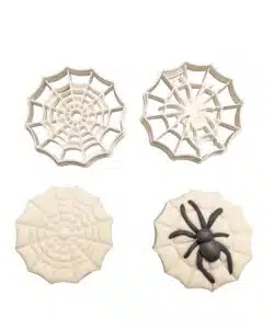 Uitsteker met impressie Spinnenweb set/2