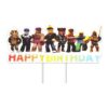 Happy birthday roblox taarttopper bij cake, bake & love 1