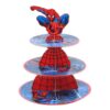 Spiderman cupcake standaard bij cake, bake & love 1