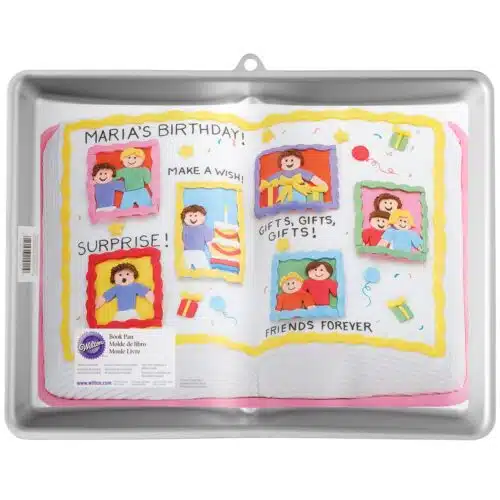 Wilton two-mix bookpan