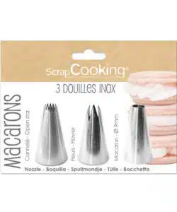 ScrapCooking Spuitmondjes Macarons set 3