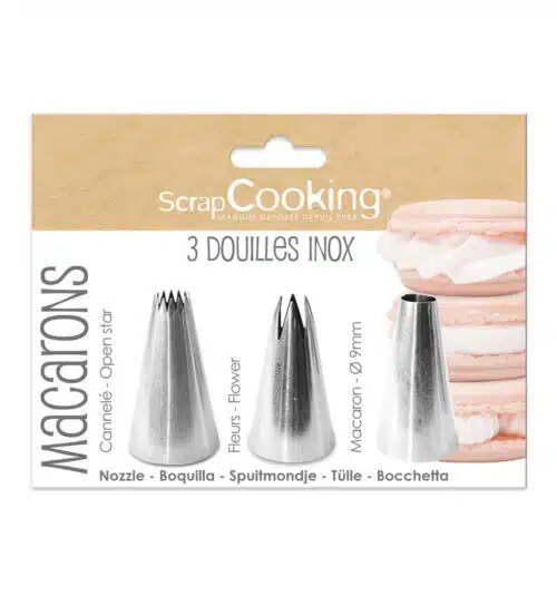 Scrapcooking spuitmondjes macarons set 3