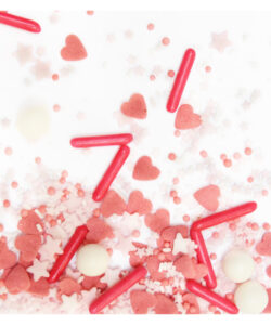 Scrapcooking sprinkles mix pink 70 gram bij cake, bake & love 13