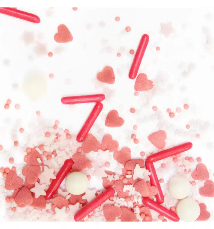 Scrapcooking sprinkles mix pink 70 gram bij cake, bake & love 7 Scrapcooking sprinkles mix pink 70 gram - afbeelding 3