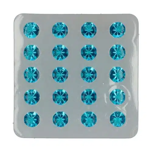 Funcakes eetbare jelly diamonds sky blue pk/20 - afbeelding 2