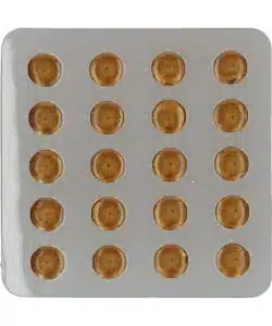 Alternative view of FunCakes Eetbare Jelly Diamonds Pearl Gold pk/20