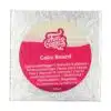 Funcakes cake board vierkant 12,5 x 12,5 cm - zilver bij cake, bake & love 1