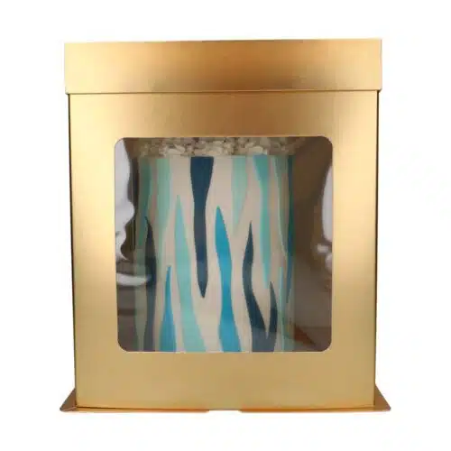 Funcakes tall cake box 21 x 21 x 23,5 cm - goud - afbeelding 2