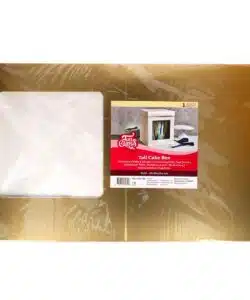 FunCakes Tall Cake Box 26 x 26x 29,4 cm - Goud