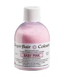 Sugarflair Sugar Sprinkles - Baby Roze - 100g