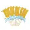 1 gold/blue cupcake prikkers 10 stuks bij cake, bake & love 4 1 gold/blue cupcake prikkers 10 stuks bij cake, bake & love 3