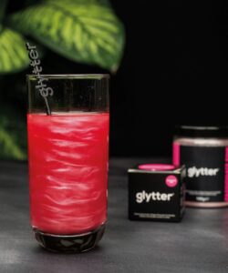 Glytter - glitter voor drankjes - passionate pink bij cake, bake & love 9