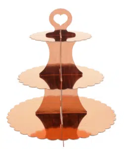 Cupcake standaard rosé goud