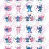Eetbare cupcakeprint stitch & angel - 24 cupcake rondjes bij cake, bake & love 2 Eetbare cupcakeprint stitch & angel - 24 cupcake rondjes bij cake, bake & love 1