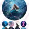 Eetbare taartprint the little mermaid movie - 18 cm rond + 8 cupcake rondjes bij cake, bake & love 4 Eetbare taartprint the little mermaid movie - 18 cm rond + 8 cupcake rondjes bij cake, bake & love 3