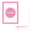 Juf of meester cadeautje - zelf samenstellen voor de meester! Bij cake, bake & love 1