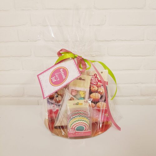 Juf of meester cadeautje - glutenvrij flower cupcakes pakket bij cake, bake & love 7