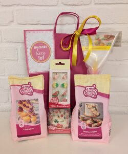 Juf of Meester Cadeautje - Tropical Cupcakes Pakket