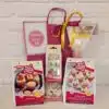 Juf of meester cadeautje - glutenvrij tropical cupcakes pakket bij cake, bake & love 3