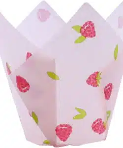PME Baking Cups Tulp Framboos Pk/24