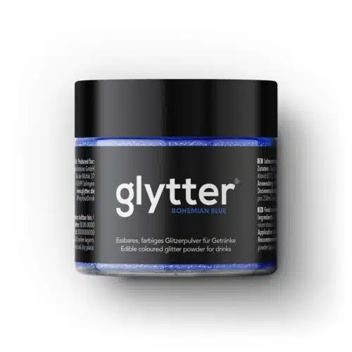 Glytter - glitter voor drankjes - bohemian blue