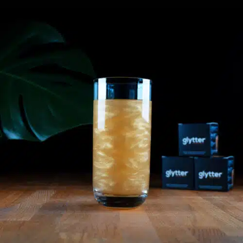 Glytter - glitter voor drankjes - gorgeous gold - afbeelding 2