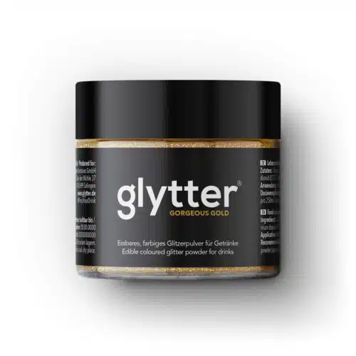 Glytter - glitter voor drankjes - gorgeous gold