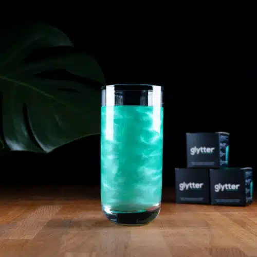 Glytter - glitter voor drankjes - tenacious teal - afbeelding 2
