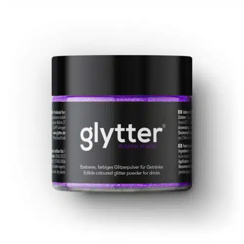 Glytter - glitter voor drankjes - playful purple