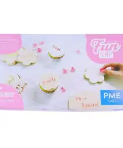 PME Fun Fonts - Koekjes & Cupcakes - Collectie 3