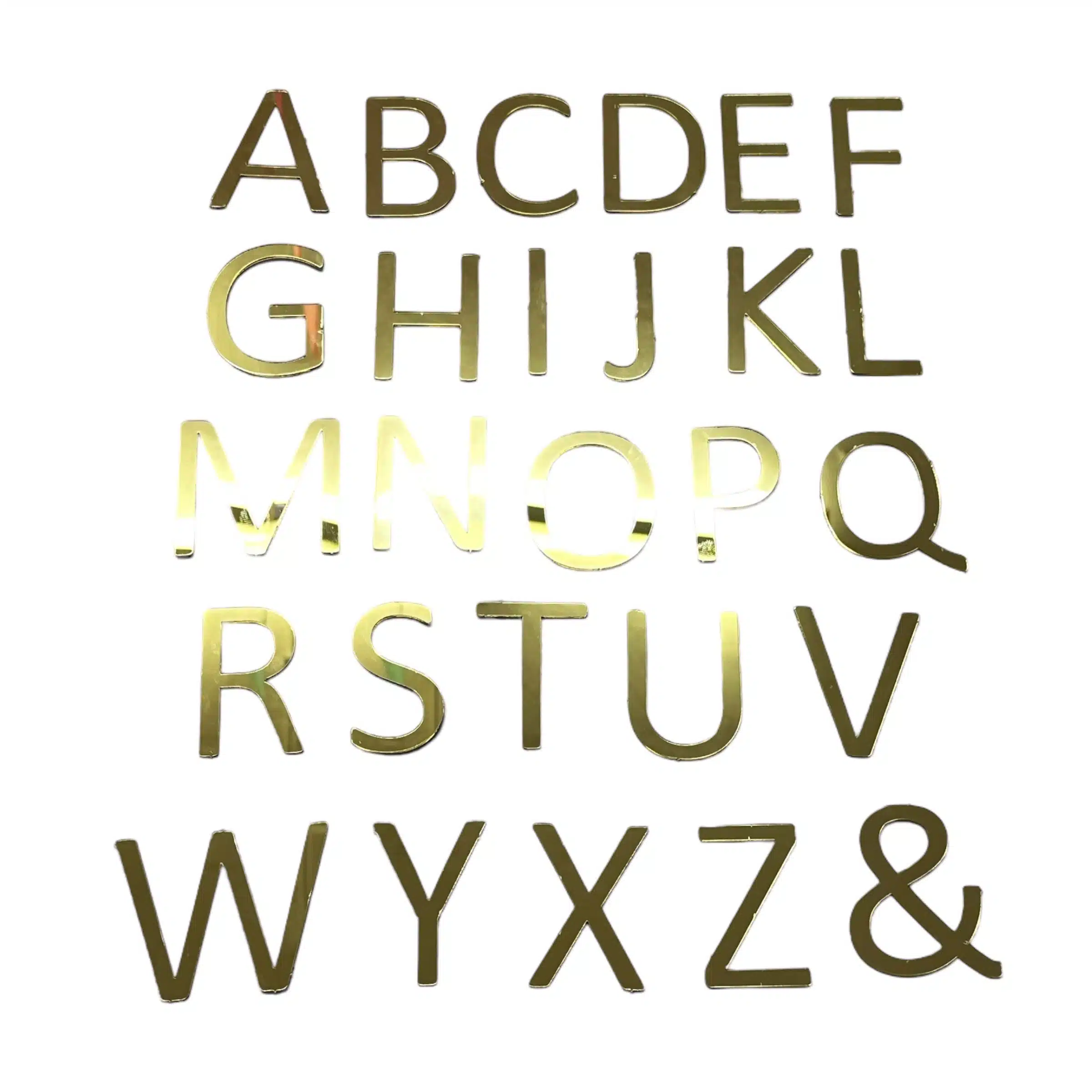 Caketopper letters goud set 27 versie 3 bij cake, bake & love 5 Caketopper letters goud set 27 versie 3