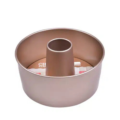 Decora gold line non-stick chiffon cake pan 20,5 x 10 cm