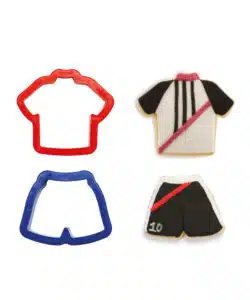 Alternative view of Koekjesuitsteker set Voetbalshirt en Voetbalshort