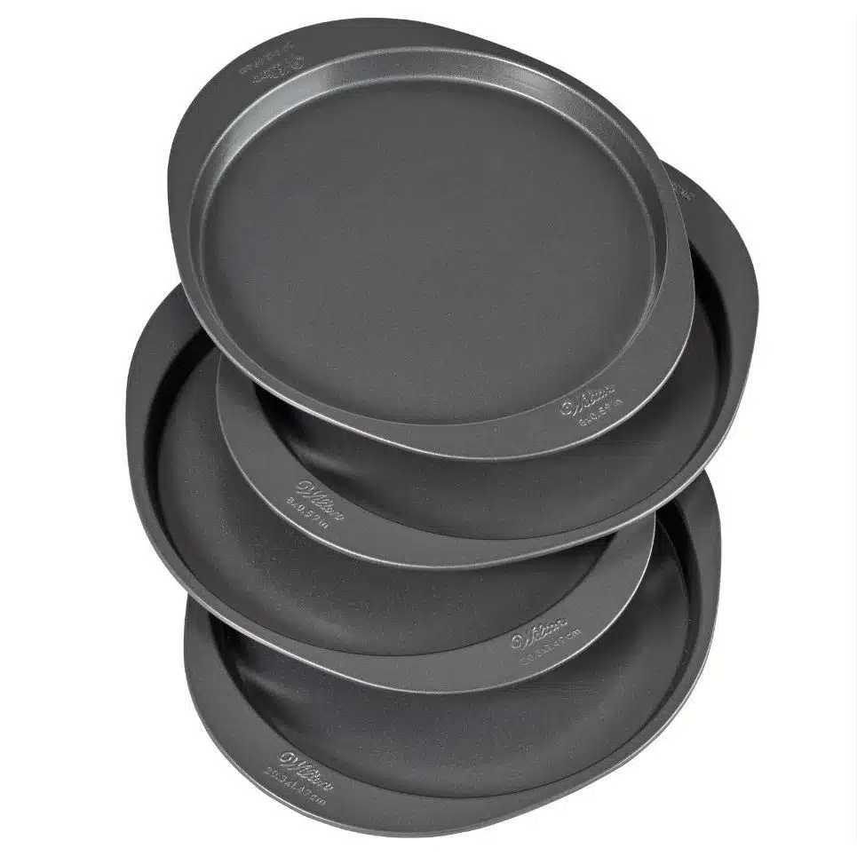 Wilton cake pan easy layers -20cm- set/4 bij cake, bake & love 6 Wilton cake pan easy layers -20cm- set/4 - afbeelding 2