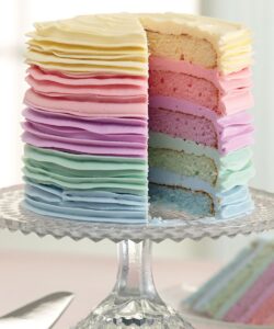 Wilton cake pan easy layers -20cm- set/4 bij cake, bake & love 13