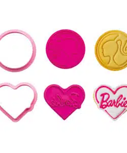Koekjesuitsteker set barbie met impressie bij cake, bake & love 10
