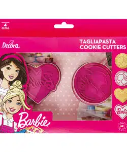 Koekjesuitsteker set Barbie met impressie