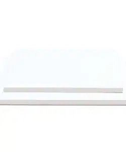 Decora Rechthoek drum 30 x 40 cm Wit