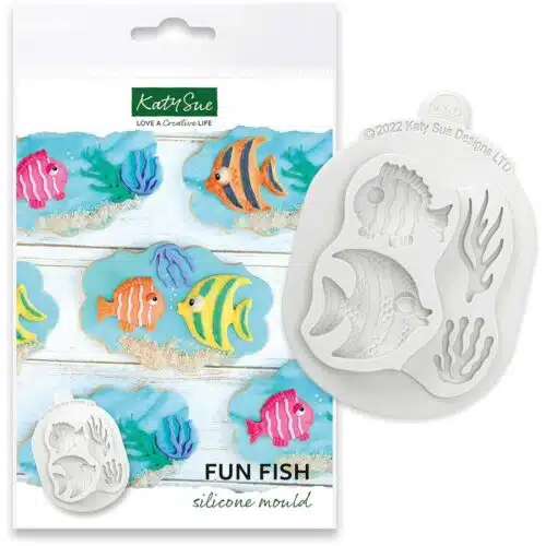 Katy sue fun fish siliconen mal